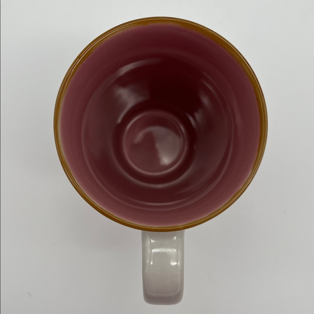 “Dog Mom” Pink and White Tall Coffee Mug with Gold Lettering and Paw Print - Picture 5 of 8